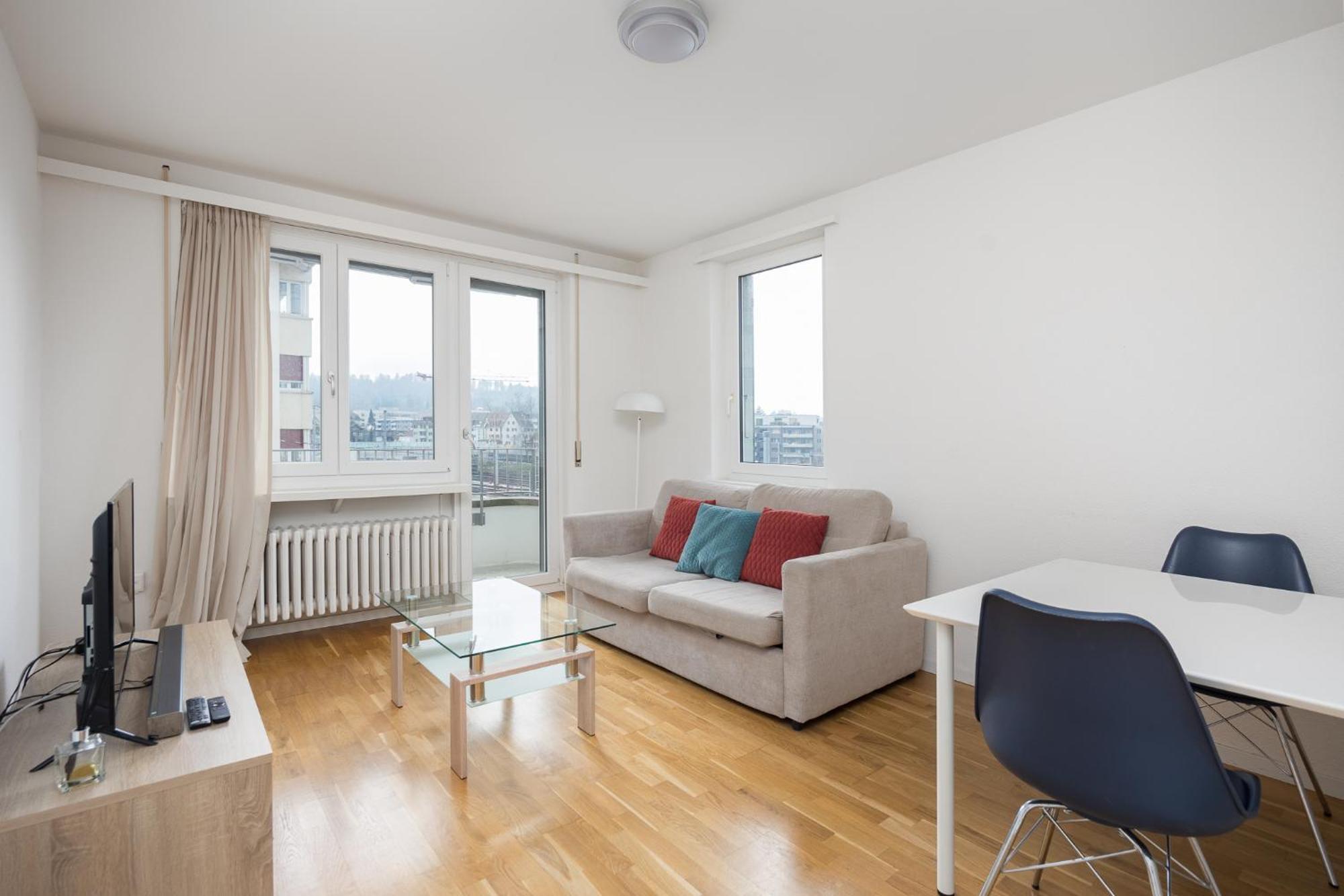 Downtown Dream 3,5br With Balcony And Style Ba42 * Zurigo